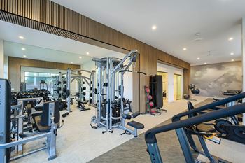 State-of-the-art fitness center